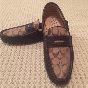 Men’s Coach Loafers Sz 10